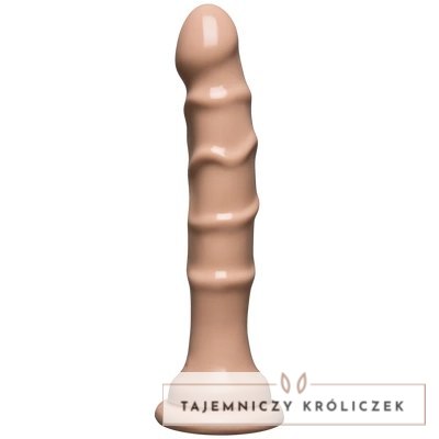 Doc Johnson - Realistyczne dildo prążkowane 13 cm Doc Johnson