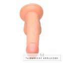 XR Brands - Realistyczne dildo z jądrami POP - 16,5 cm XR Brands