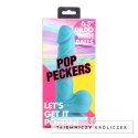 XR Brands - Realistyczne dildo z jądrami POP - 16,5 cm XR Brands