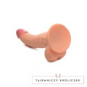 XR Brands - Realistyczne dildo z jądrami POP - 19 cm XR Brands