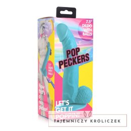 XR Brands - Realistyczne dildo z jądrami POP - 19 cm XR Brands