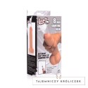 XR Brands - Realistyczne, podwójne dildo tryskające - 20,5 cm XR Brands