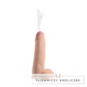 XR Brands - Realistyczne, podwójne dildo tryskające - 20,5 cm XR Brands