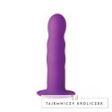 XR Brands - Ściskające dildo z imitacją żył XR Brands