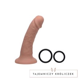 XR Brands - Silikonowe Dildo z Uprzężą - 18 cm XR Brands