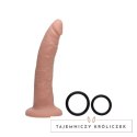 XR Brands - Silikonowe Dildo z Uprzężą - 19 cm XR Brands