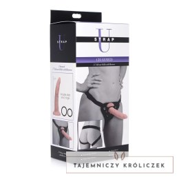 XR Brands - Silikonowe Dildo z Uprzężą - 19 cm XR Brands