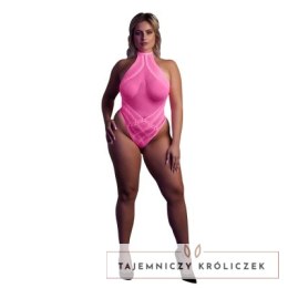 Body z dekoltem w szpic XL/XXXXL Ouch! by shots Ouch! by Shots