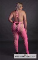 Bodystocking z dekoltem w szpic XL/XXXXL Ouch! by shots Ouch! by Shots