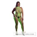 Bodystocking z dekoltem w szpic XL/XXXXL Ouch! by shots Ouch! by Shots