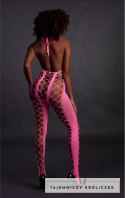 Bodystocking z dekoltem w szpic XS/L Ouch! by shots Ouch! by Shots