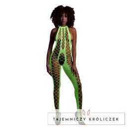 Bodystocking z dekoltem w szpic XS/L Ouch! by shots Ouch! by Shots