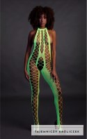 Bodystocking z dekoltem w szpic XS/L Ouch! by shots Ouch! by Shots