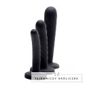 XR Brands - 3 sztuki silikonowych dildo do założenia na pasku XR Brands