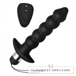 XR Brands - Bezprzewodowe wibrujące dildo analne z pilotem XR Brands