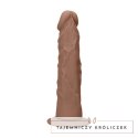 RealRock - Bardzo realistyczne dildo z wypukłymi żyłami 17 cm RealRock by Shots