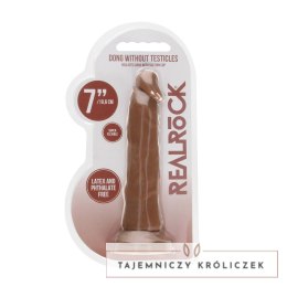 RealRock - Bardzo realistyczne dildo z wypukłymi żyłami 17 cm RealRock by Shots