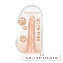 RealRock - Bardzo realistyczne dildo z wypukłymi żyłami 17 cm RealRock by Shots