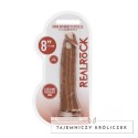 RealRock - Bardzo realistyczne dildo z wypukłymi żyłami 20 cm RealRock by Shots