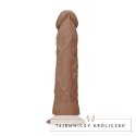 RealRock - Bardzo realistyczne dildo z wypukłymi żyłami 20 cm RealRock by Shots