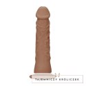 RealRock - Bardzo realistyczne dildo z wypukłymi żyłami 20 cm RealRock by Shots