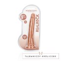 RealRock - Bardzo realistyczne dildo z wypukłymi żyłami 23 cm RealRock by Shots