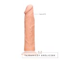 RealRock - Bardzo realistyczne dildo z wypukłymi żyłami 25 cm RealRock by Shots