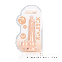 RealRock - Dildo z jądrami 17 cm RealRock by Shots