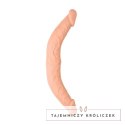 RealRock - Podwójne wygięte dildo - bardzo długie 36cm RealRock by Shots