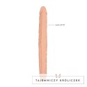 RealRock - Podwójne wygięte dildo - bardzo długie 36cm RealRock by Shots