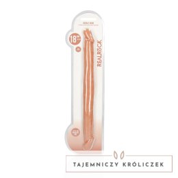 RealRock - Podwójne wygięte dildo - bardzo długie 46cm RealRock by Shots