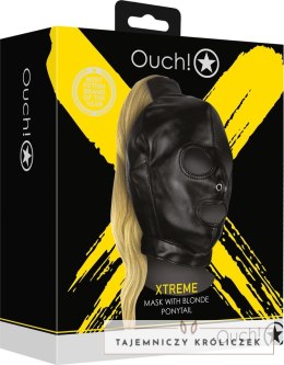 Maska z blond kucykiem Ouch! by shots Ouch! by Shots