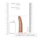 RealRock - Cienkie realistyczne dildo z przyssawką 15,5 cm RealRock by Shots