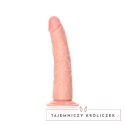 RealRock - Cienkie realistyczne dildo z przyssawką 15,5 cm RealRock by Shots