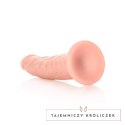 RealRock - Cienkie realistyczne dildo z przyssawką 15,5 cm RealRock by Shots