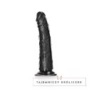 RealRock - Cienkie realistyczne dildo z przyssawką 15,5 cm RealRock by Shots