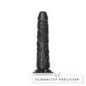 RealRock - Cienkie realistyczne dildo z przyssawką 15,5 cm RealRock by Shots