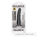 RealRock - Cienkie realistyczne dildo z przyssawką 15,5 cm RealRock by Shots