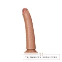 RealRock - Cienkie realistyczne dildo z przyssawką 18 cm RealRock by Shots