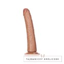 RealRock - Cienkie realistyczne dildo z przyssawką 20,5 cm RealRock by Shots