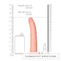 RealRock - Cienkie realistyczne dildo z przyssawką 20,5 cm RealRock by Shots