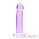 RealRock - Dildo z przyssawką gładkie 17 cm RealRock by Shots