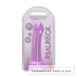 RealRock - Dildo z przyssawką gładkie 17 cm RealRock by Shots