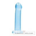 RealRock - Dildo z przyssawką gładkie 17 cm RealRock by Shots