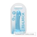 RealRock - Dildo z przyssawką gładkie 17 cm RealRock by Shots