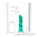 RealRock - Dildo z przyssawką karbowane 17 cm RealRock by Shots