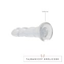 RealRock - Dildo z przyssawką karbowane 17 cm RealRock by Shots