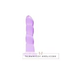 RealRock - Dildo z przyssawką karbowane 17 cm RealRock by Shots