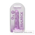 RealRock - Dildo z przyssawką karbowane 17 cm RealRock by Shots