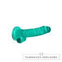 RealRock - Realistyczne dildo z jądrami 17 cm RealRock by Shots